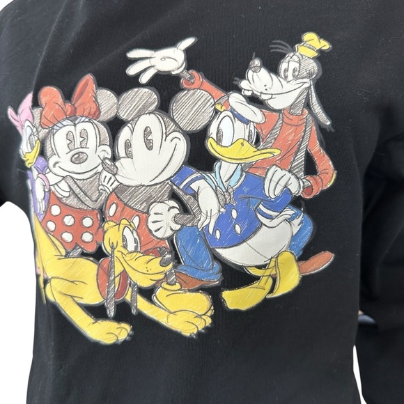 Champion Disney black sweatshirt Medium - Picture 3 of 5
